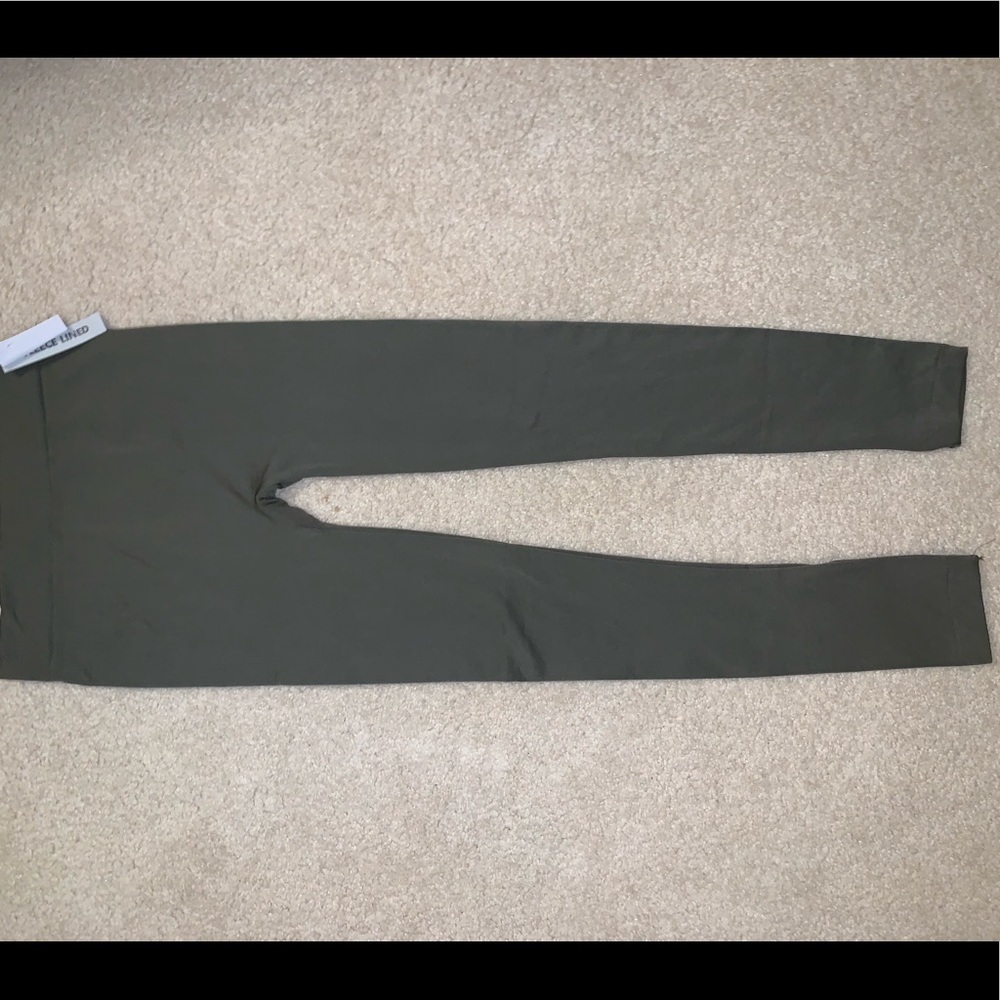 army green leggings